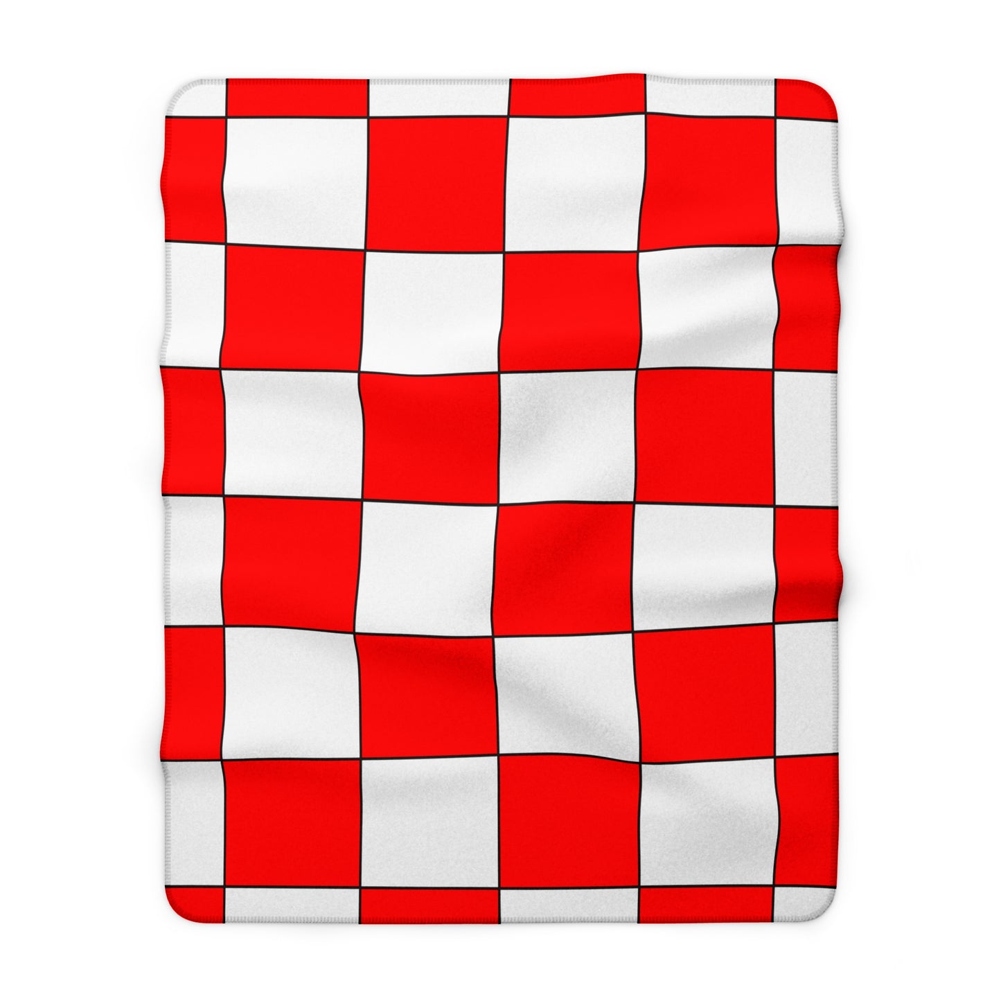 Georgia Retro Check Blanket Throw