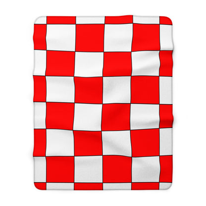 Georgia Retro Check Blanket Throw