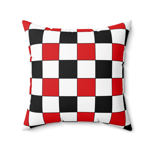 Gibraltar Retro Check Cushion Pillow