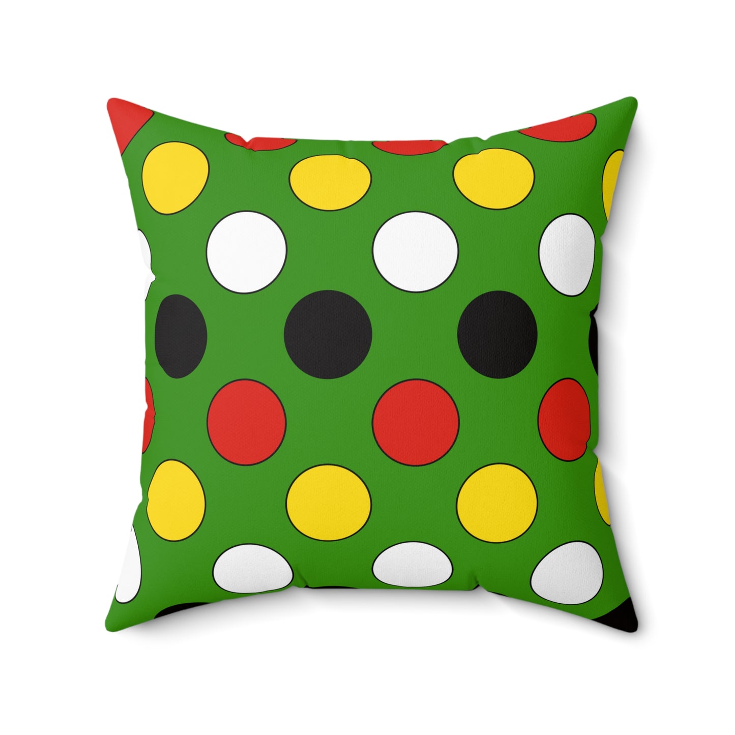 Guyana Retro Polka Dots Cushion Pillow
