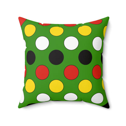 Guyana Retro Polka Dots Cushion Pillow