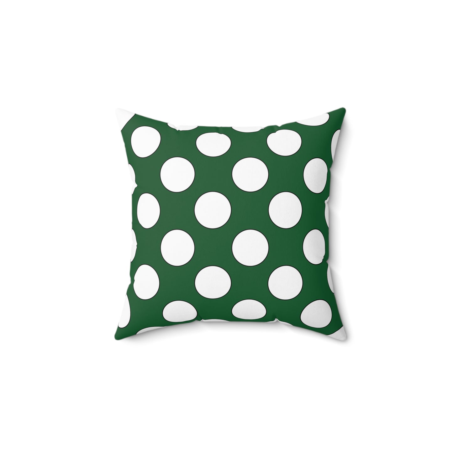 Saudi Arabia Retro Polka Dots Cushion Pillow