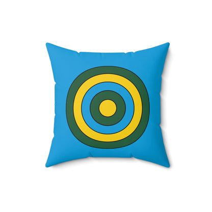 Rwanda Retro Target Cushion Pillow