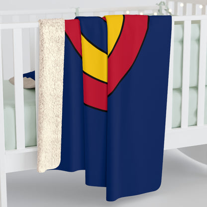 Chad Retro Target Blanket Throw