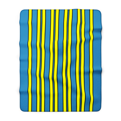 Aruba Retro Stripes Blanket Throw