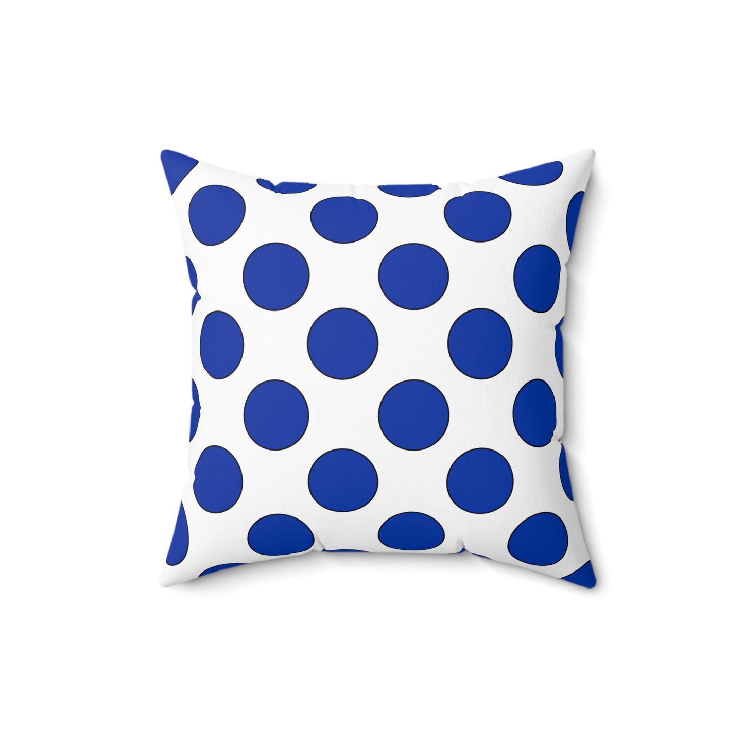 Uruguay Retro Polka Dots Cushion Pillow