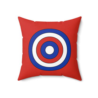 Paraguay Retro Target Cushion Pillow