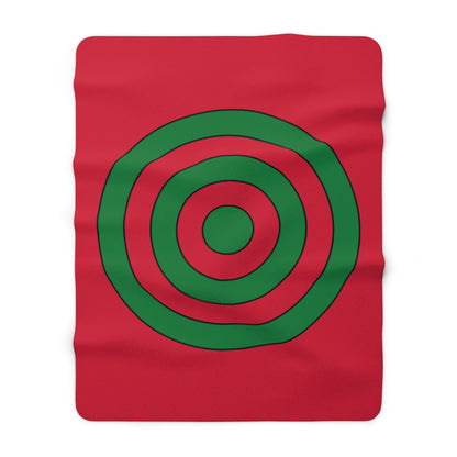 Maldives Retro Target Blanket Throw