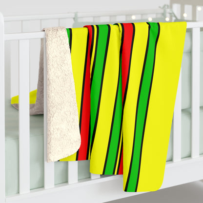 Congo Retro Stripes Blanket Throw