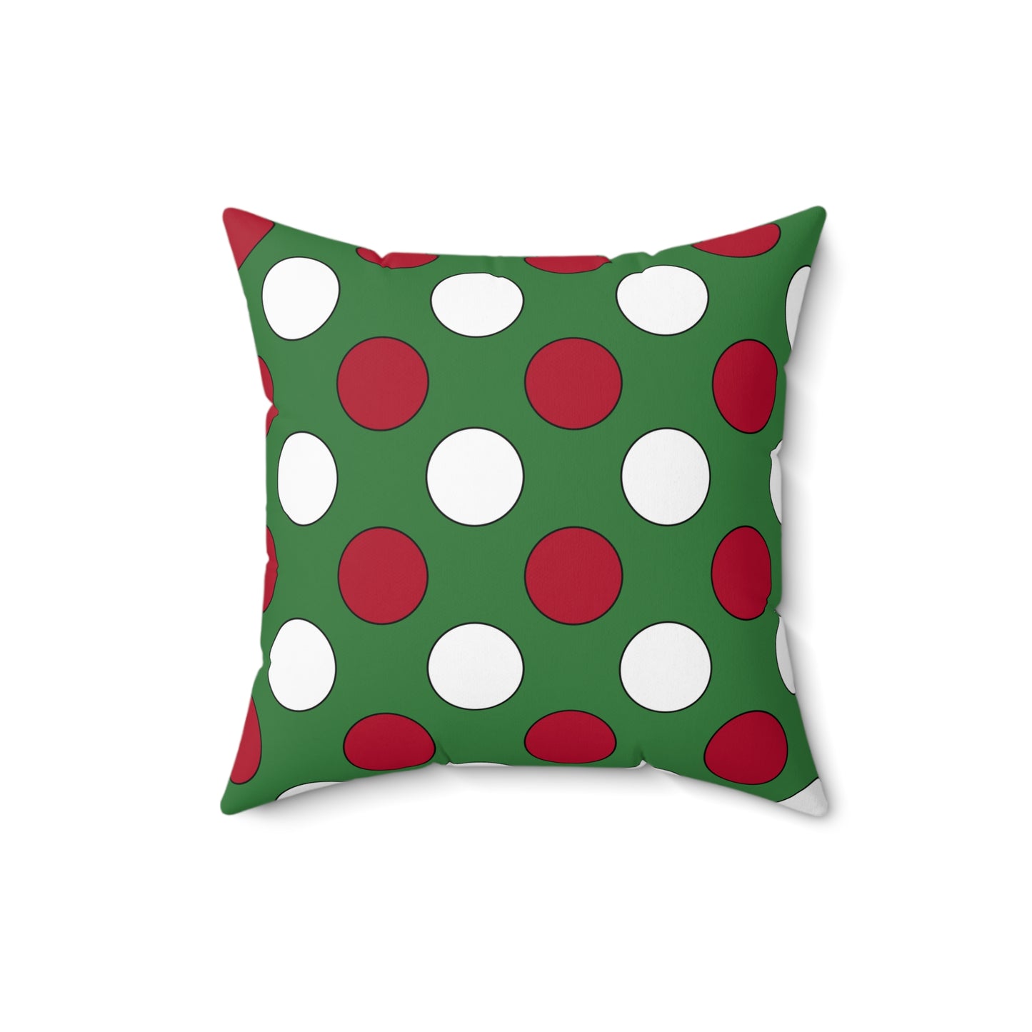 Suriname Retro Polka Dots Cushion Pillow