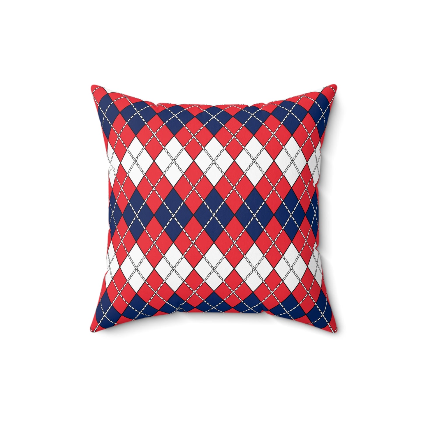 Norway Retro Argyle Cushion Pillow