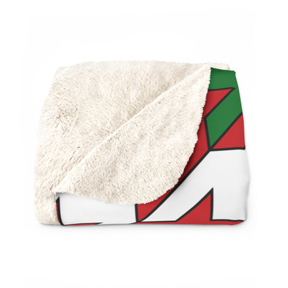 Belarus Retro Houndstooth Blanket Throw