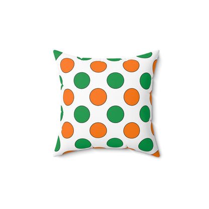 Ireland Retro Polka Dots Cushion Pillow