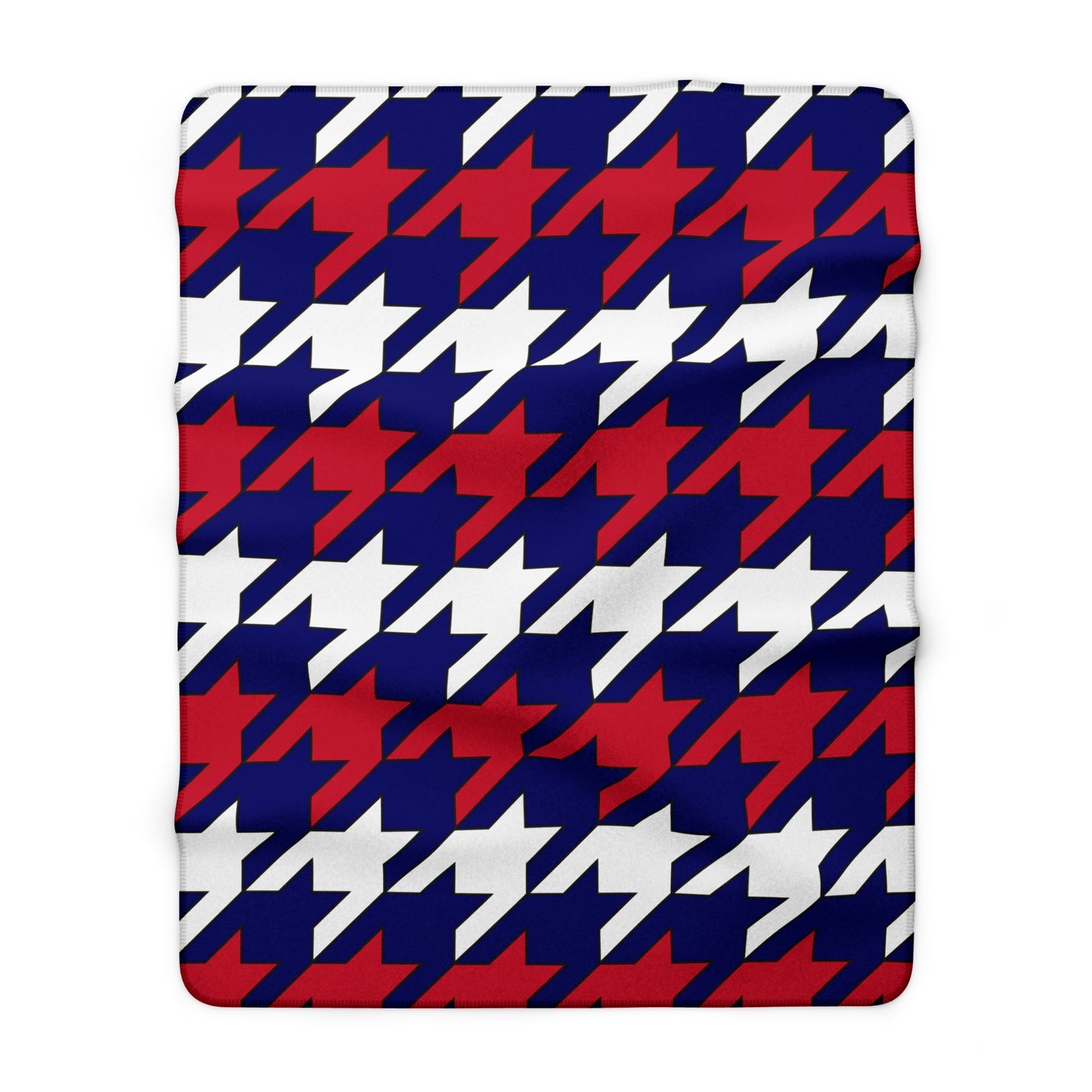 Cook Islands Retro Houndstooth Blanket Throw