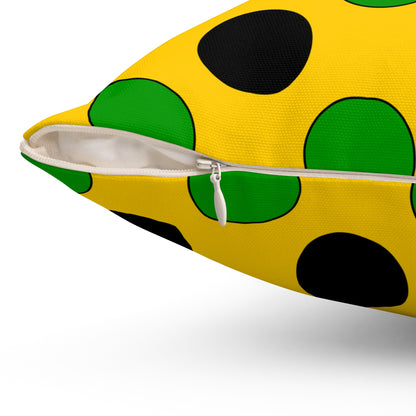 Jamaica Retro Polka Dots Cushion Pillow