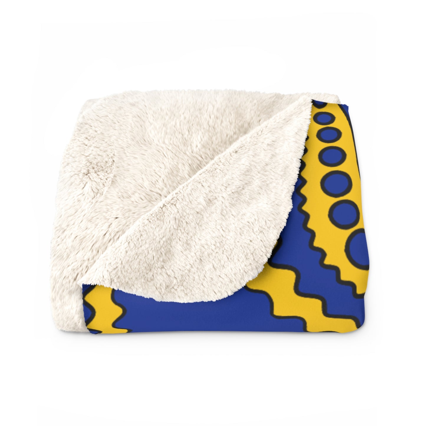 European Union Retro Paisley Blanket Throw
