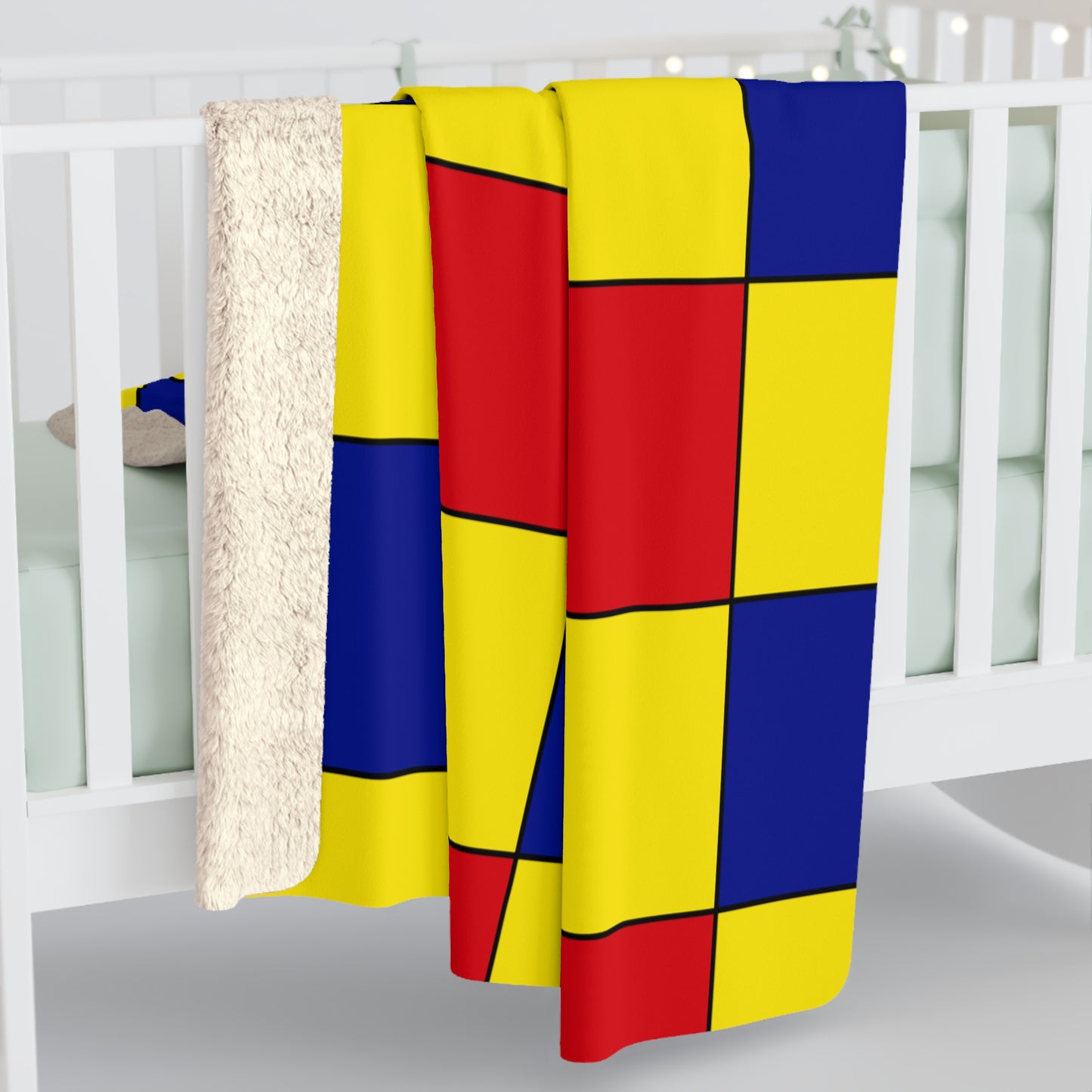 Colombia Retro Check Blanket Throw