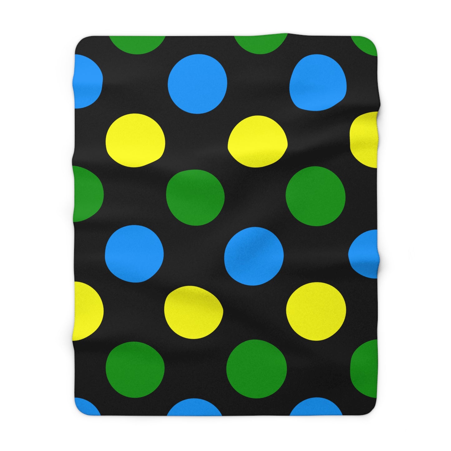 Tanzania Retro Polka Dots Blanket Throw