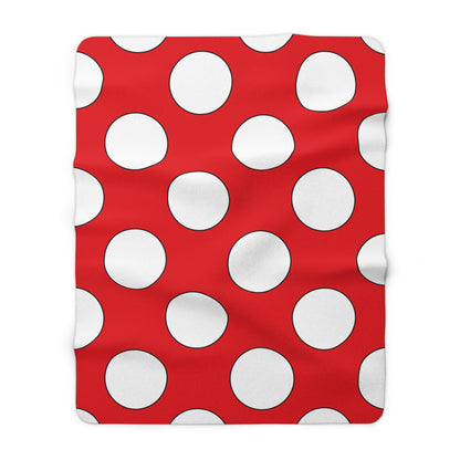 Turkiye Retro Polka Dots Blanket Throw
