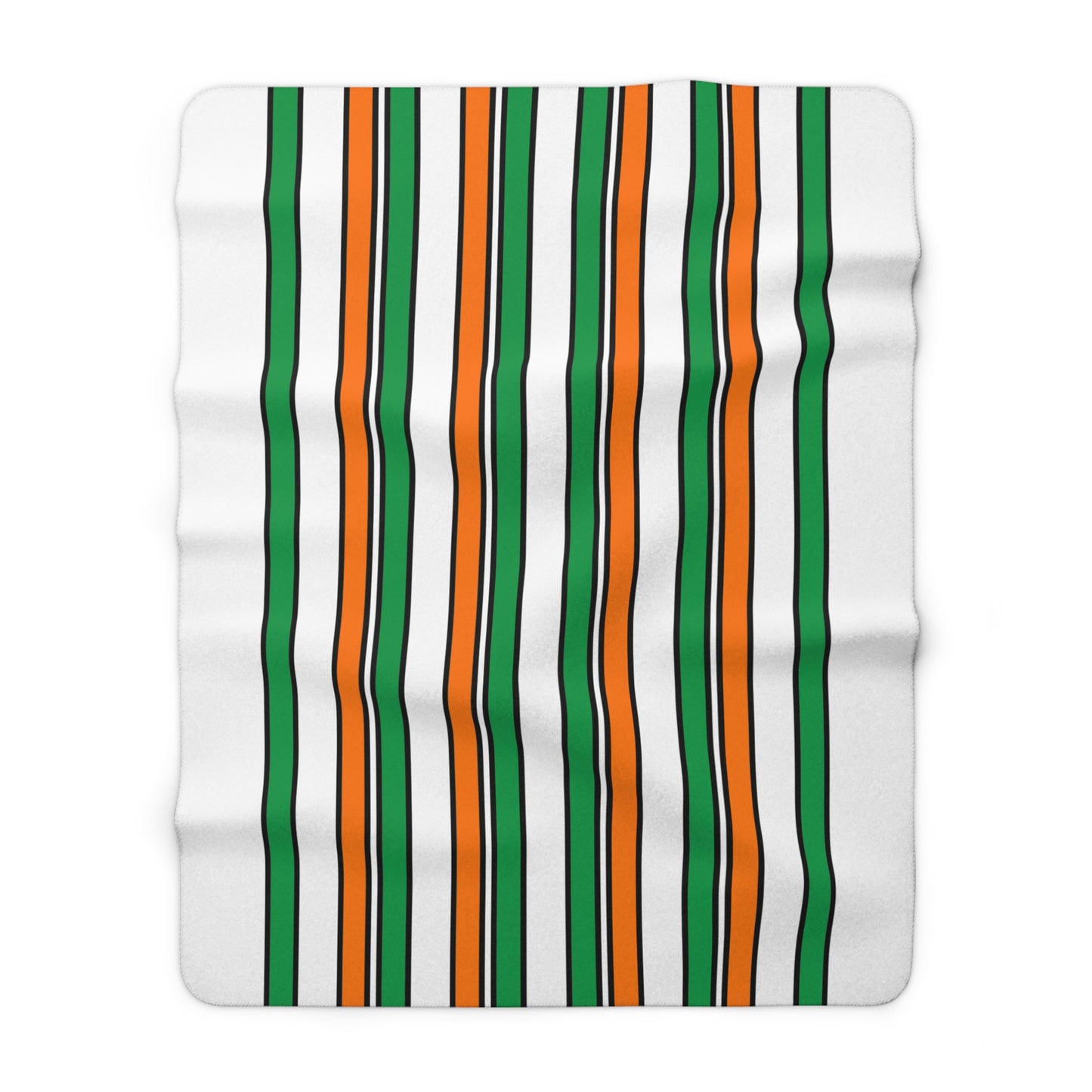 Ireland Retro Stripes Blanket Throw