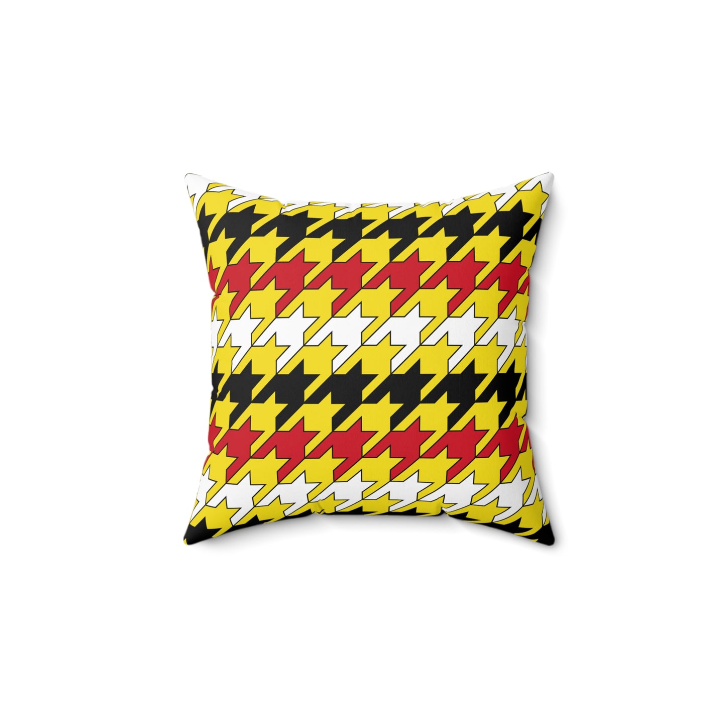 Brunei Darussalam Retro Houndstooth Cushion Pillow