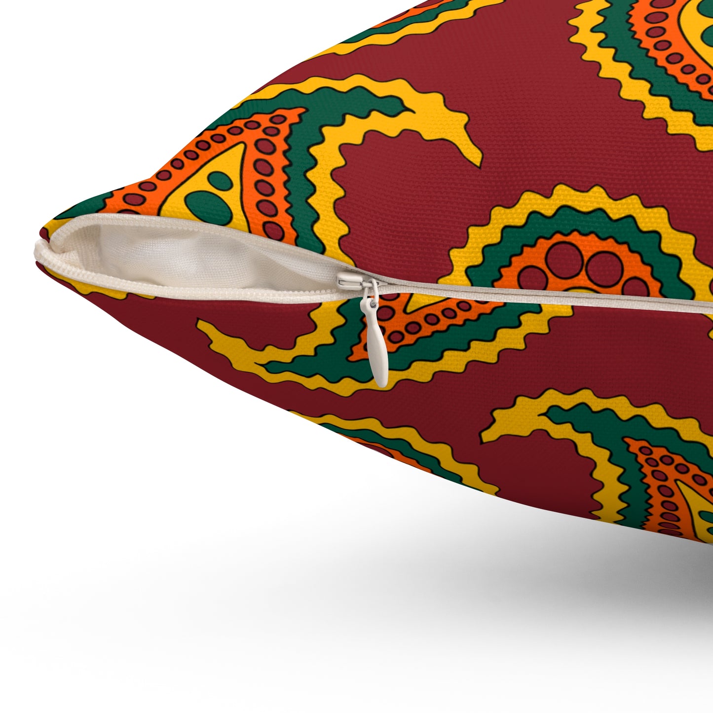 Sri Lanka Retro Paisley Cushion Pillow
