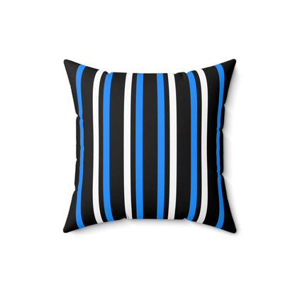 Estonia Retro Stripes Cushion Pillow