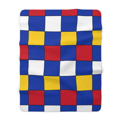 Philippines Retro Check Blanket Throw