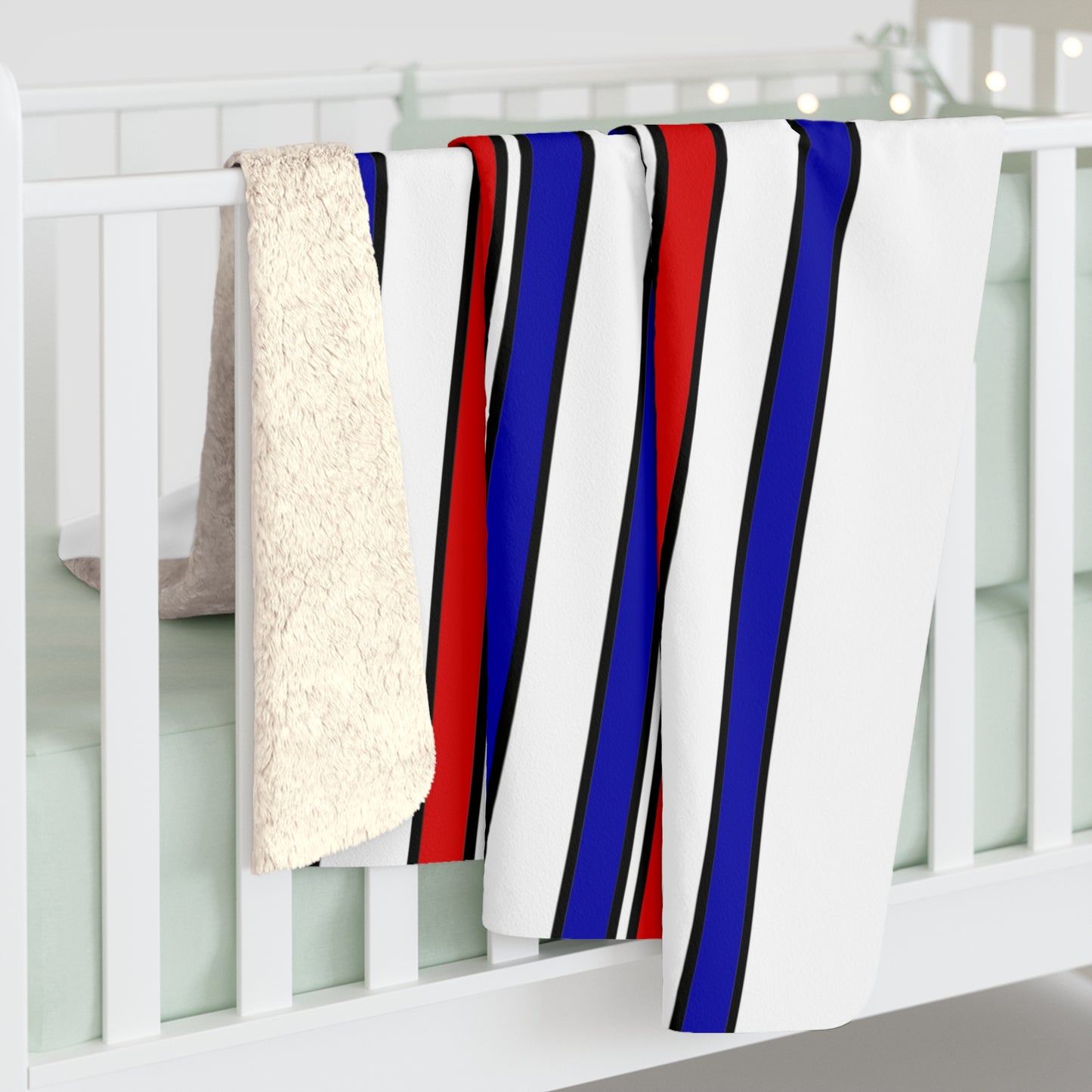 Panama Retro Stripes Blanket Throw
