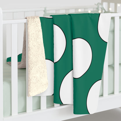 Macao Retro Polka Dots Blanket Throw