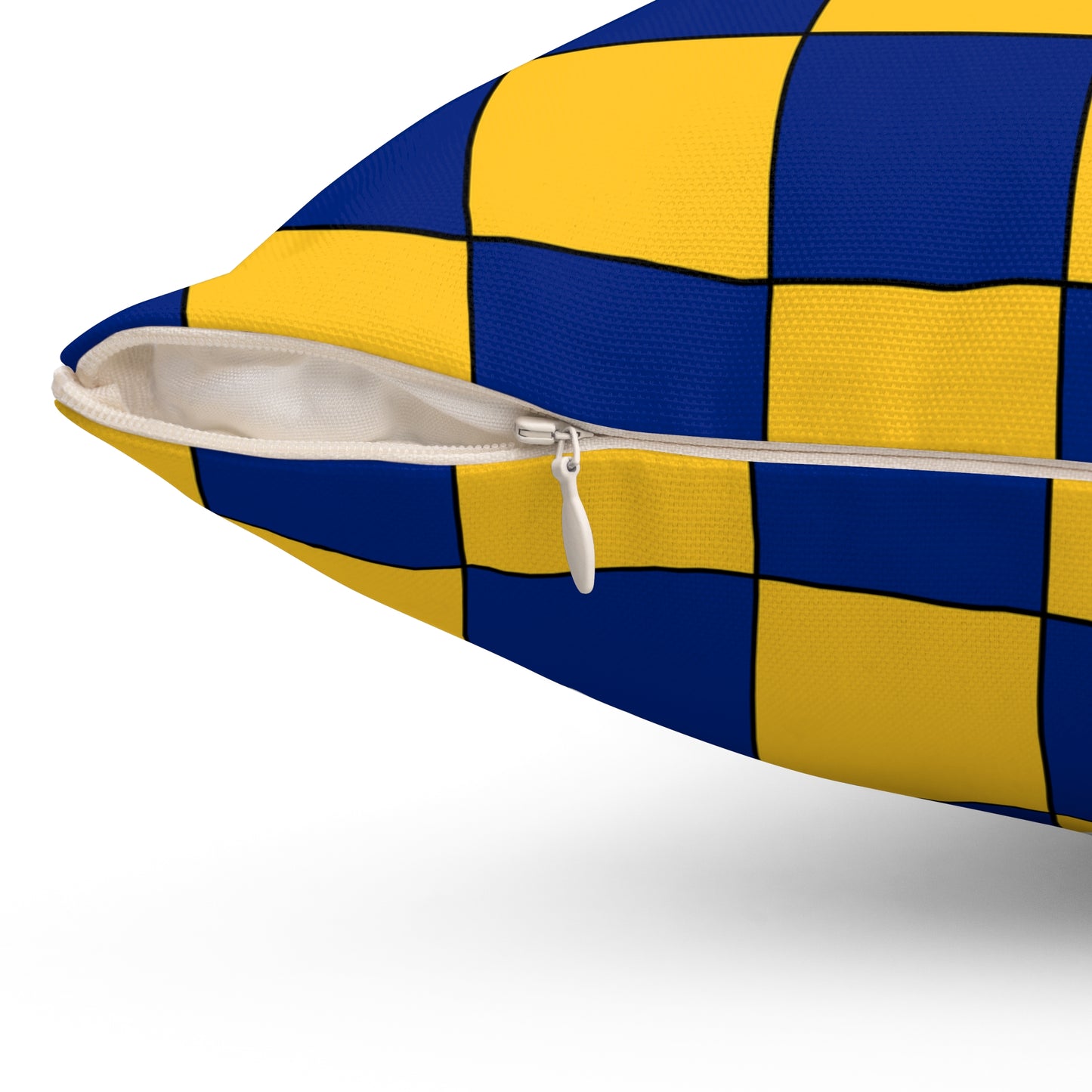 Barbados Retro Check Cushion Pillow