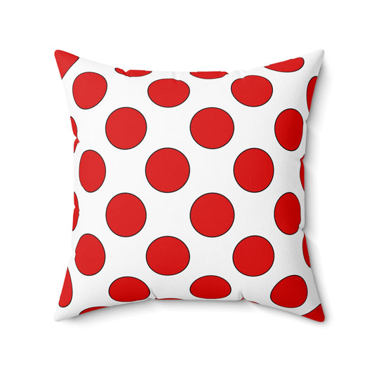 Singapore Retro Polka Dots Cushion Pillow