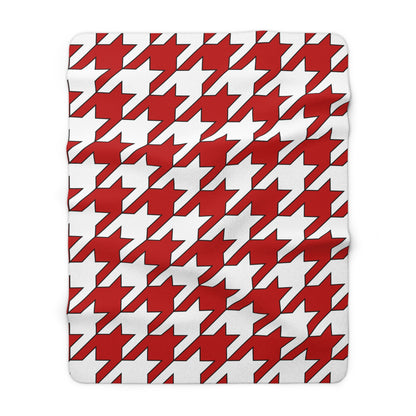 Tonga Retro Houndstooth Blanket Throw