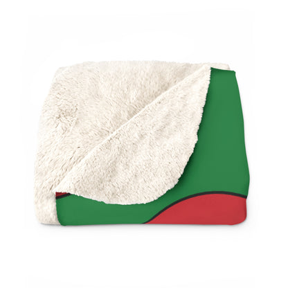 Turkmenistan Retro Polka Dots Blanket Throw