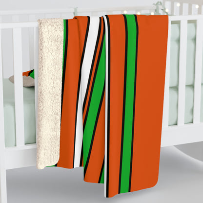 Niger Retro Stripes Blanket Throw
