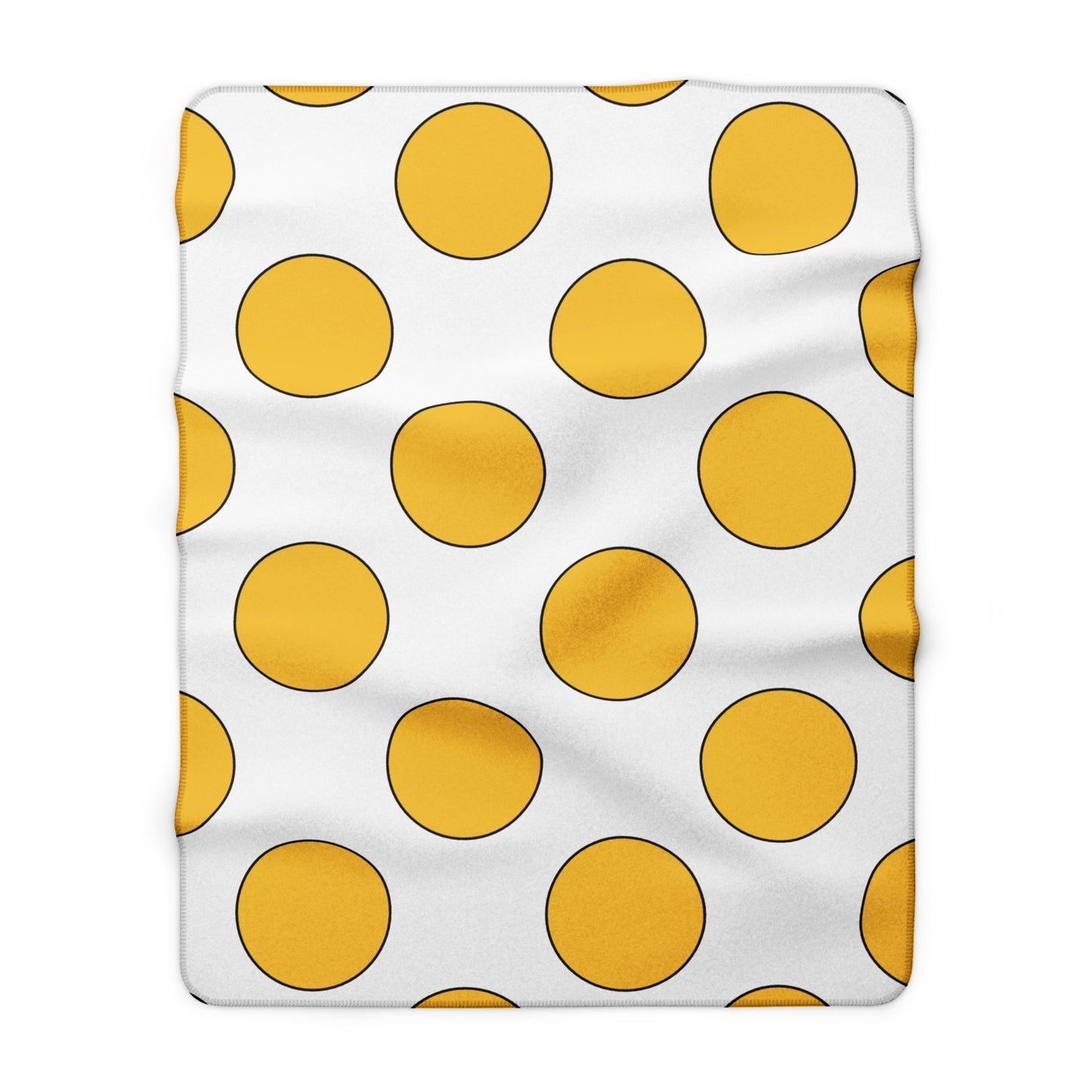 United States Virgin Islands Retro Polka Dots Blanket Throw