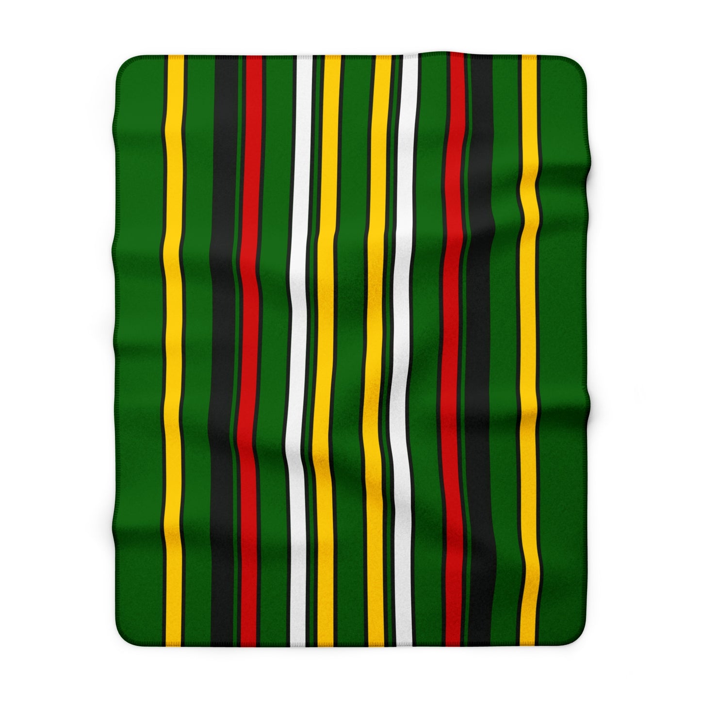 Zimbabwe Retro Stripes Blanket Throw