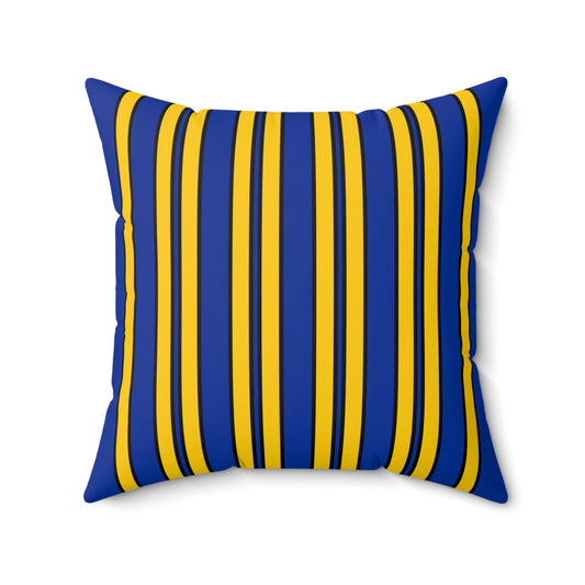 European Union Retro Stripes Cushion Pillow