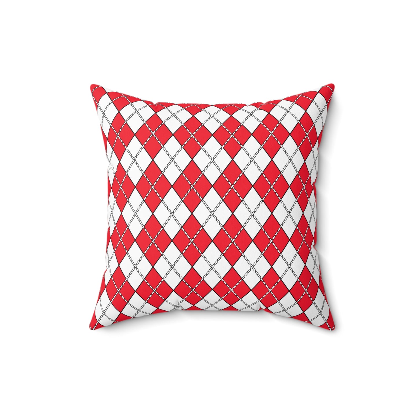 Monaco Retro Argyle Cushion Pillow