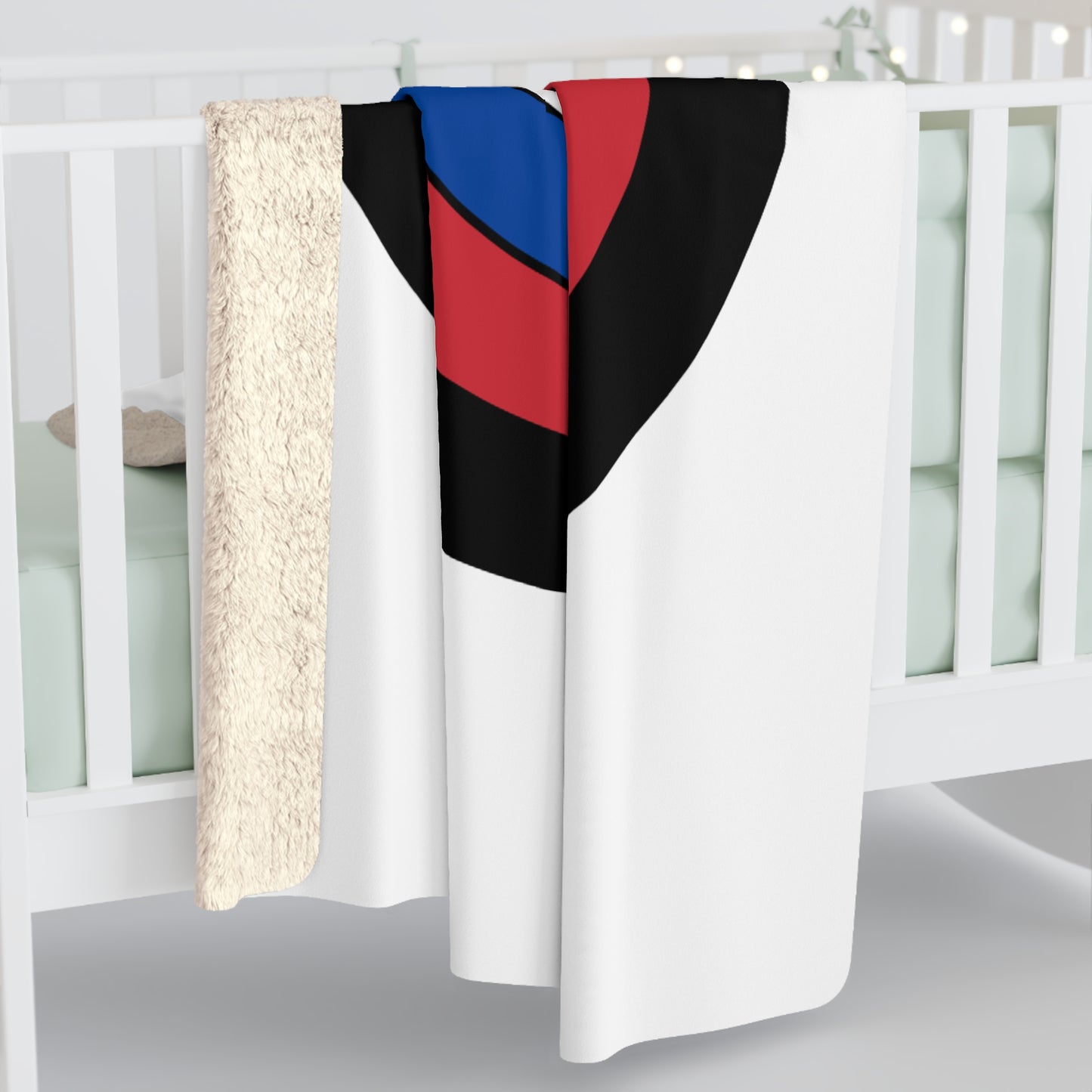 Republic Of Korea Retro Target Blanket Throw