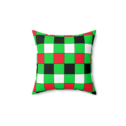 Kuwait Retro Check Cushion Pillow