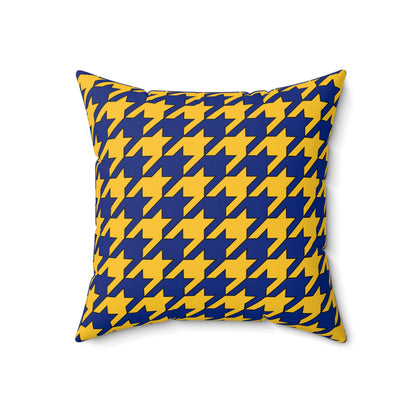 Barbados Retro Houndstooth Cushion Pillow