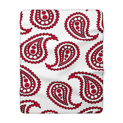 Japan Retro Paisley Blanket Throw