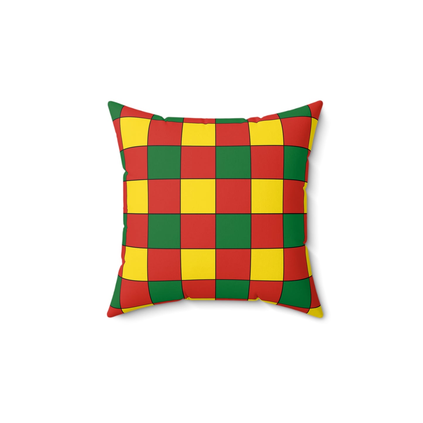 Bolivia Retro Check Cushion Pillow