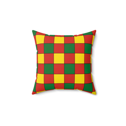 Bolivia Retro Check Cushion Pillow