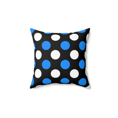 Estonia Retro Polka Dots Cushion Pillow