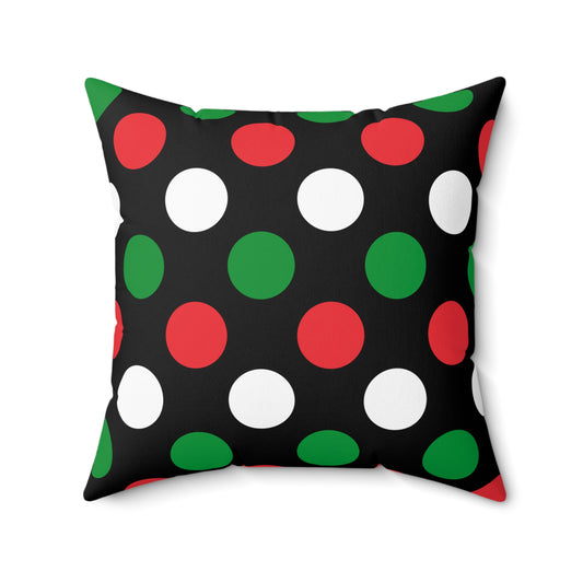 Palestine Retro Polka Dots Cushion Pillow