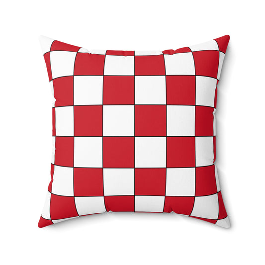 Bahrain Retro Check Cushion Pillow