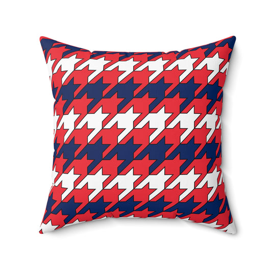 Norway Retro Houndstooth Cushion Pillow