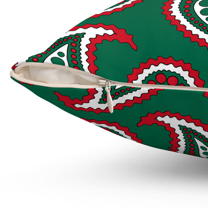 Mexico Retro Paisley Cushion Pillow